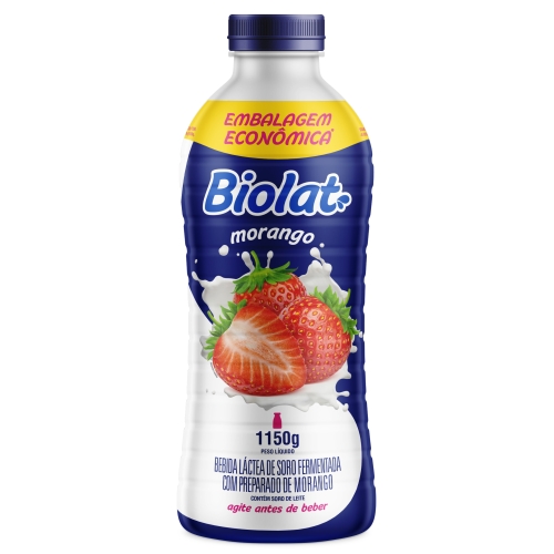 Bebida Láctea Sabor Morango