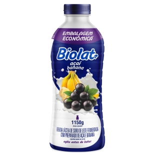 Bebida Láctea Sabor Açai Com Banana