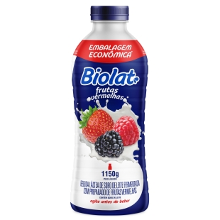 Bebida Láctea Sabor Frutas Vermelhas