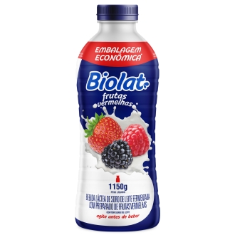 Bebida Láctea Sabor Frutas Vermelhas